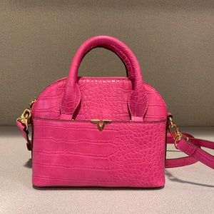 Kate Landry Pink Top Handle Cross Body